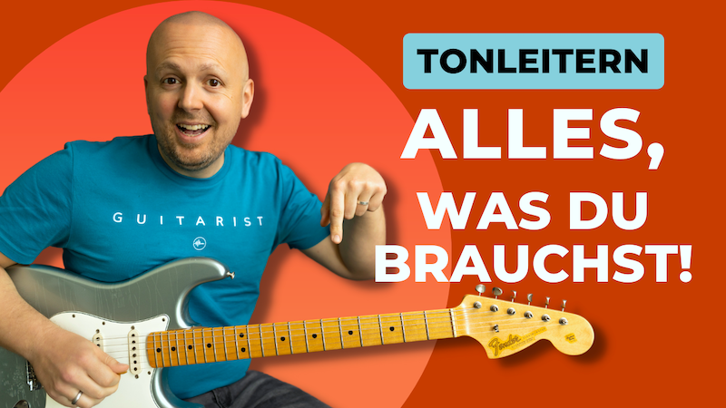 Alle wichtigen Tonleitern für Gitarre 2023